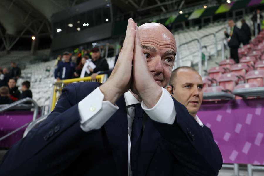Infantino is expected to be re-elected