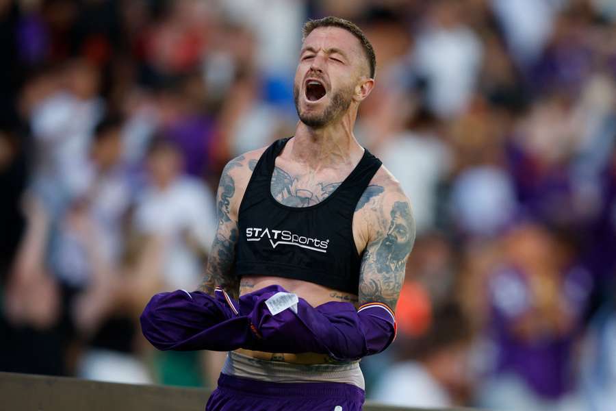 Adam Taggart scoring a goal for Perth Glory in March. Adam Taggart scoring a goal for Perth Glory in March.