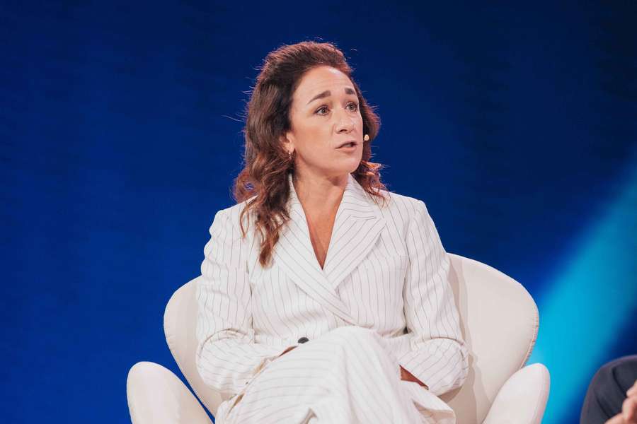 Nadine Kessler opened the last day of the Portugal Football Summit Nadine Kessler opened the last day of the Portugal Football Summit