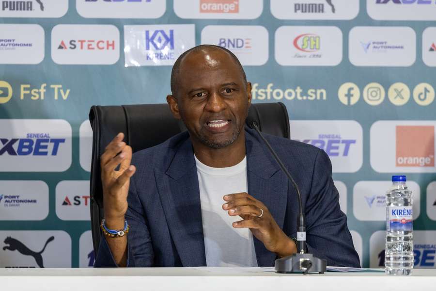 Patrick Vieira is at the helm of Senegal