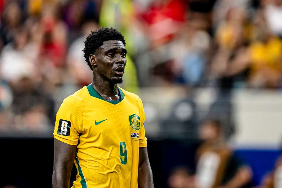 Mohamed Toure in action for Australia at the recent FIFA World Cup. Mohamed Toure in action for Australia at the recent FIFA World Cup.