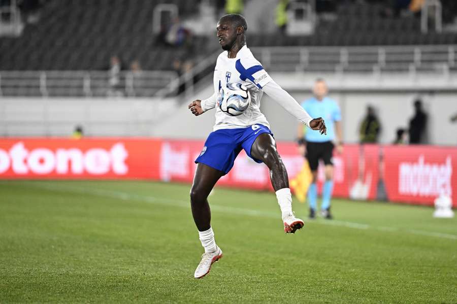 Kamara featuring in the home game against Belarus Kamara featuring in the home game against Belarus