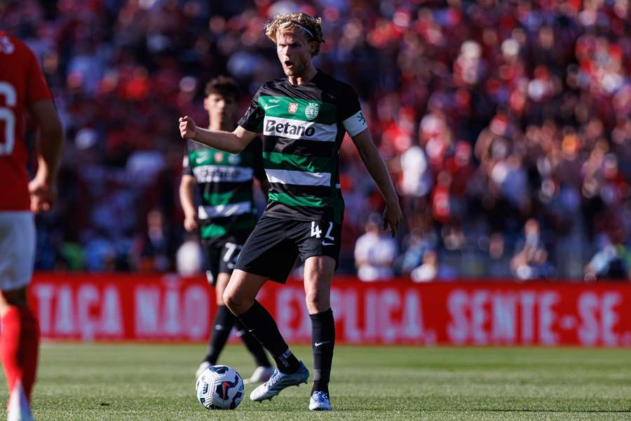 Manchester United are linked with Sporting's Morten Hjulmand