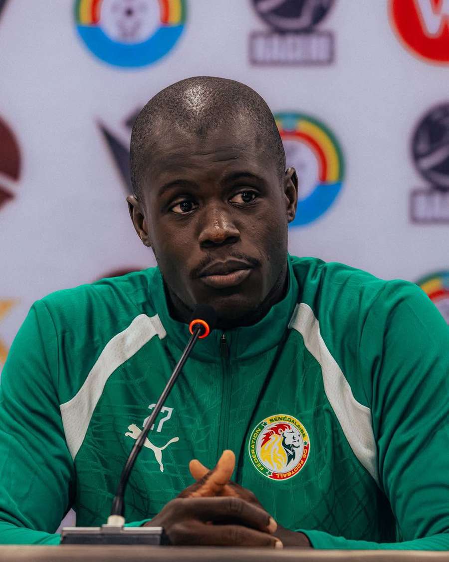 Malang Sarr discusses readiness to start for Senegal.