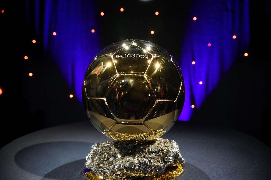 The Ballon d'Or trophy The Ballon d'Or trophy