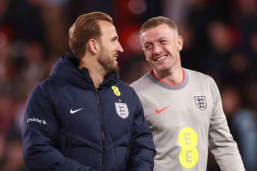 Jordan Pickford is being linked with Harry Kane's Bayern Munich Jordan Pickford is being linked with Harry Kane's Bayern Munich