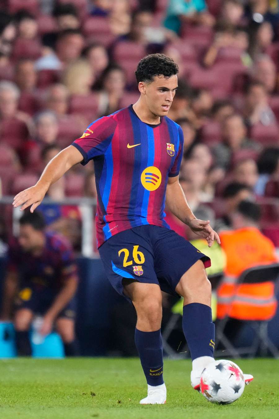 Alvaro Cortes in action for Barcelona Alvaro Cortes in action for Barcelona