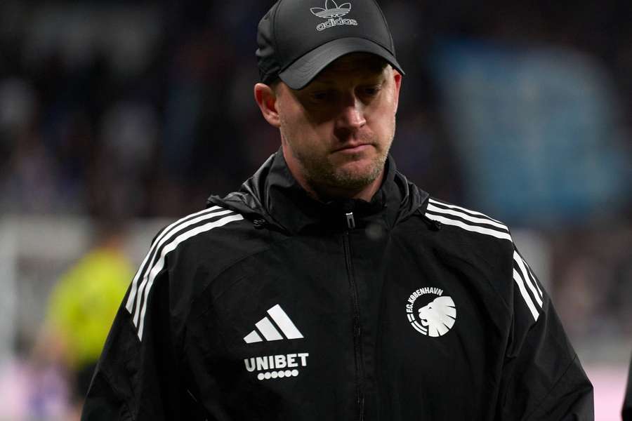 Coach Jacob Neestrup could take joy from FC Copenhagen's win in Esbjerg