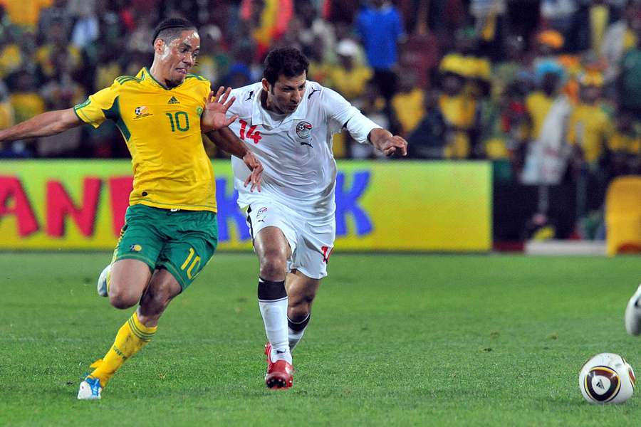 Steven Pienaar helped Bafana Bafana beat Egypt in 2011