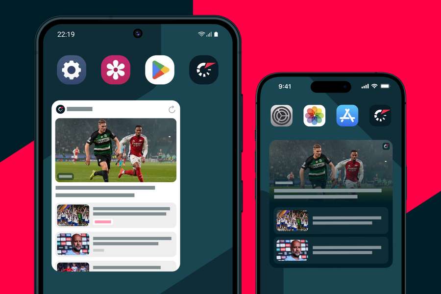 The most important sports news at your fingertips: Add the Flashscore News widget to your phone