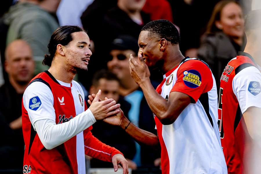Anis Hadj Moussa (L) and Givairo Read were both close to leaving the club Anis Hadj Moussa (L) and Givairo Read were both close to leaving the club