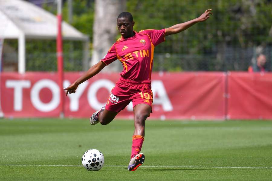 Shukurat Oladipo in action for Roma Shukurat Oladipo in action for Roma