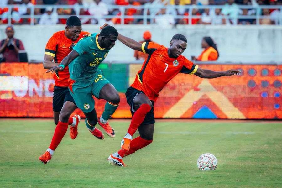 Mozambique came from behind to earn a draw against Senegal Mozambique came from behind to earn a draw against Senegal