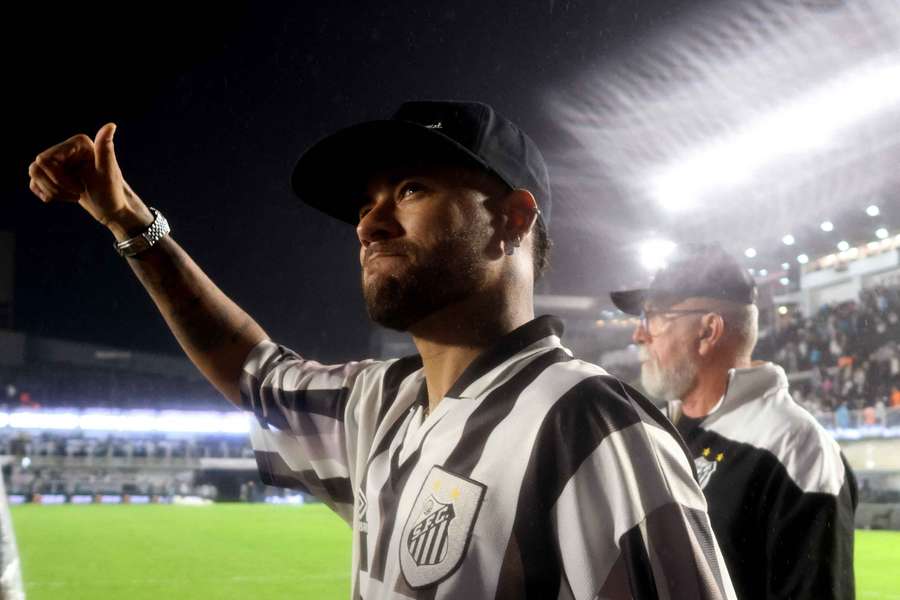 Neymar at Santos